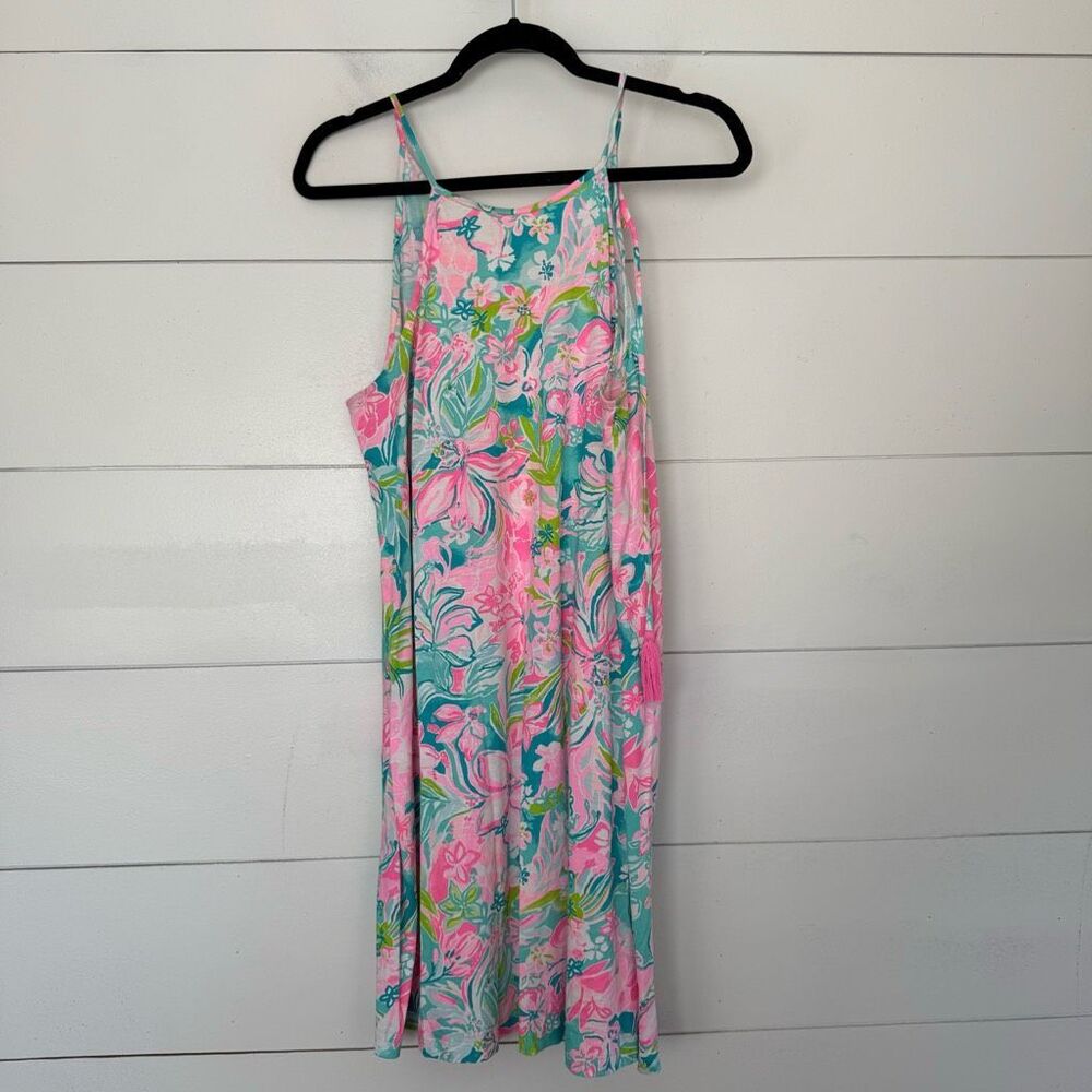Lilly Pulitzer Women’s Medium Margot Swing Dress Hot on the Scene - Picture 1 of 6